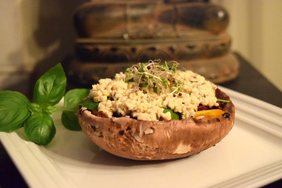 Raw-Portobello-Pizza